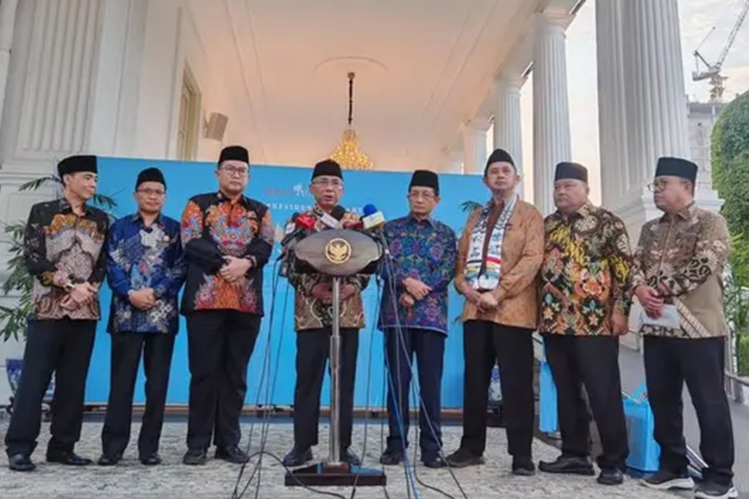 Presiden Jelaskan BoP pada 16 Ormas Islam di Istana